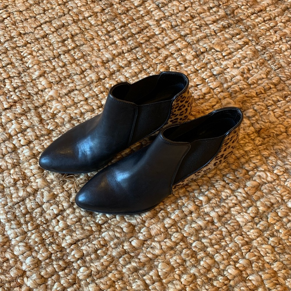 leather ankle boots